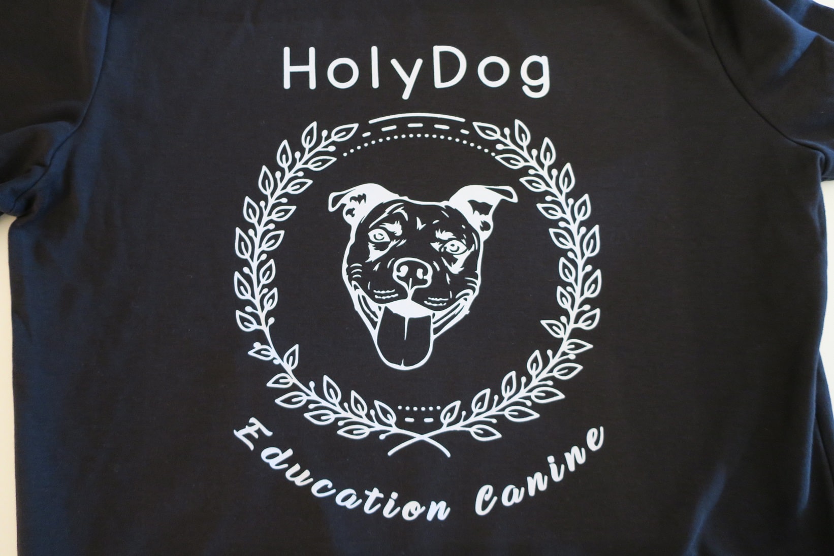 Impression DTF - Holy Dog - Hoodie 1-min