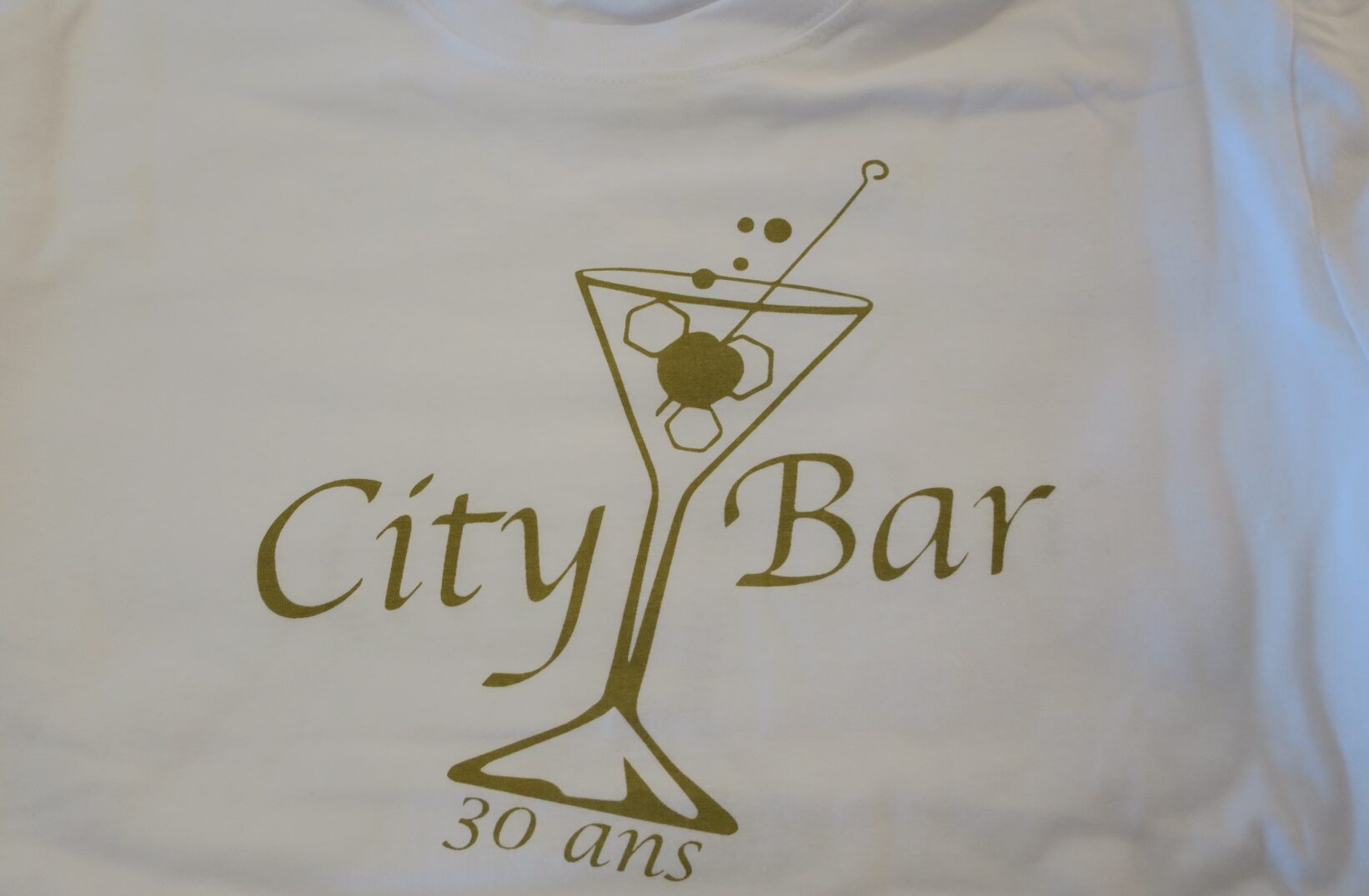 Sérigraphie - City Bar - T-shirt